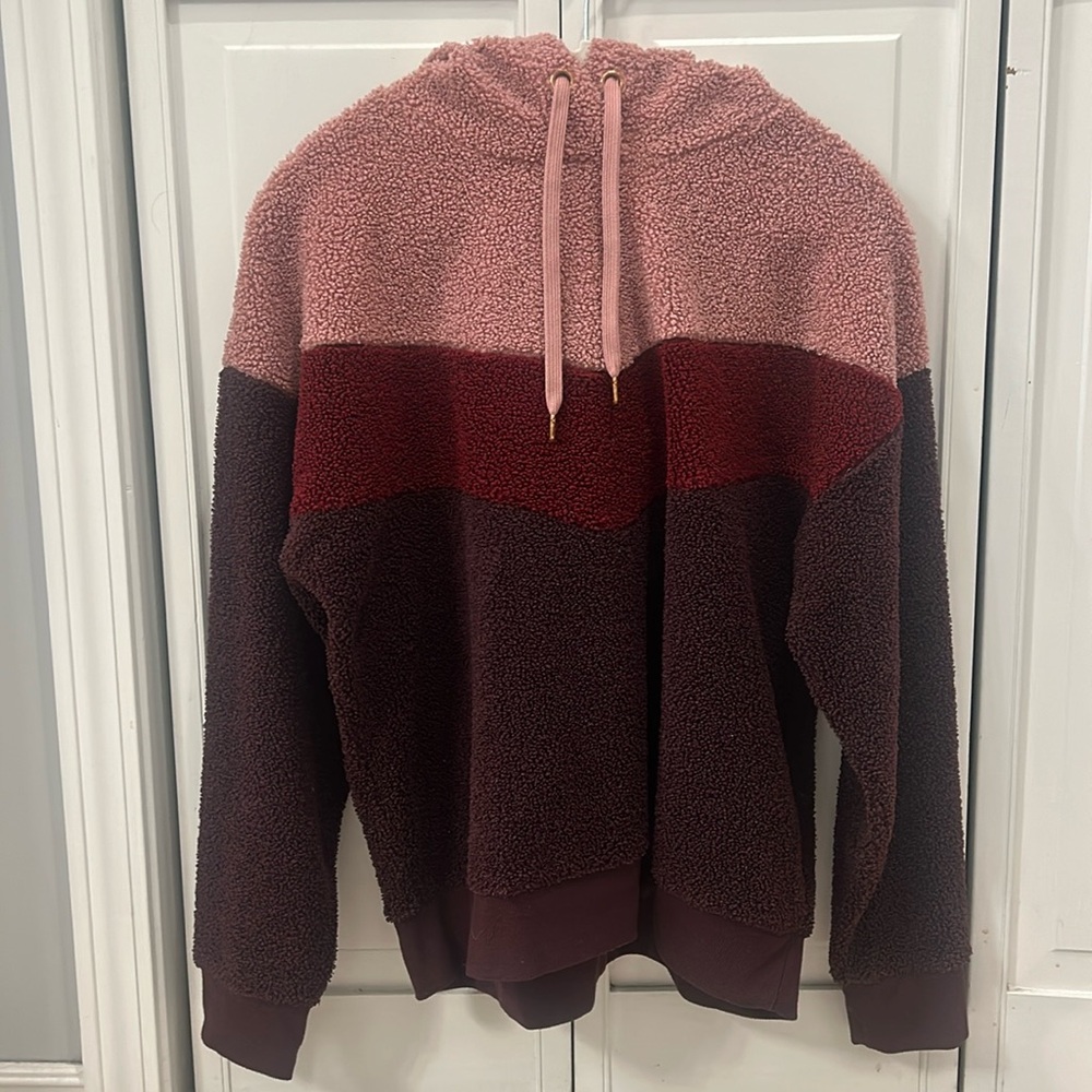Fleece Hooded Pullover
